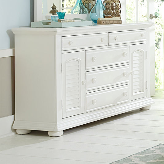 Summer House I - 2 Door 5 Drawer Dresser