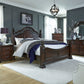 Messina Estates - King Poster Bed, Dresser & Mirror, Chest, Night Stand