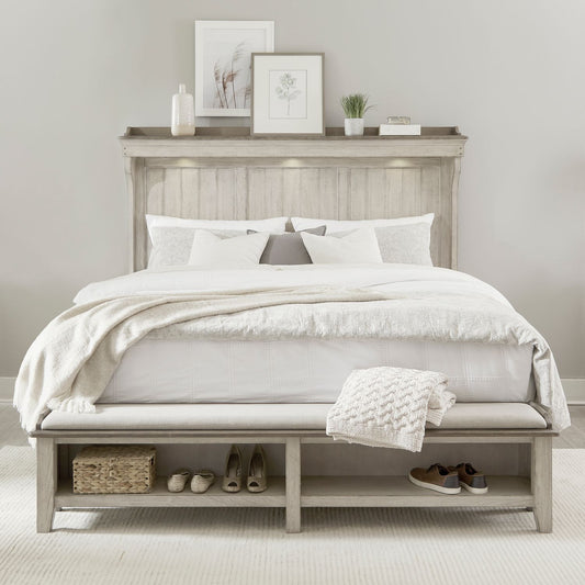 Ivy Hollow - Queen Mantle Storage Bed