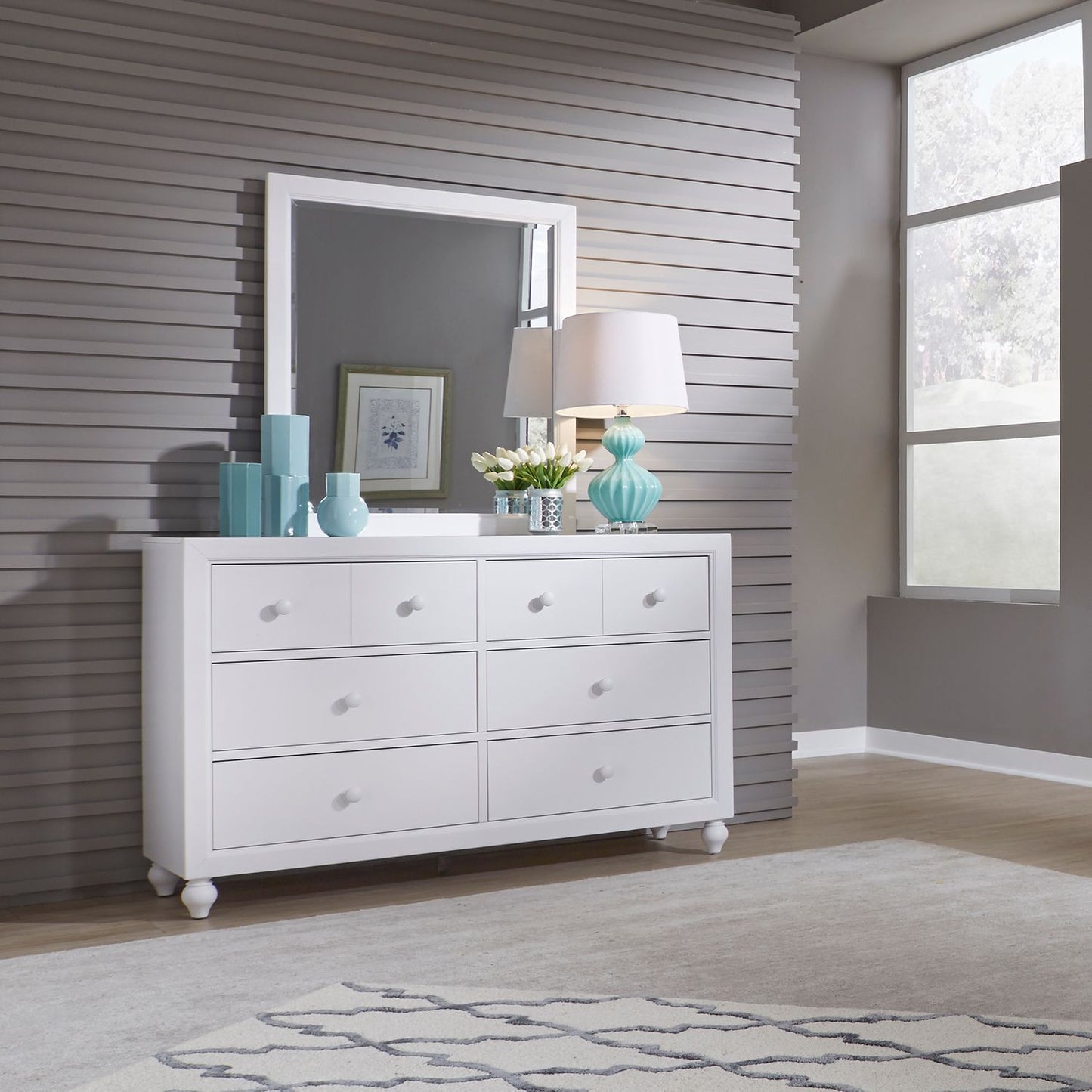 Cottage View - Dresser & Mirror