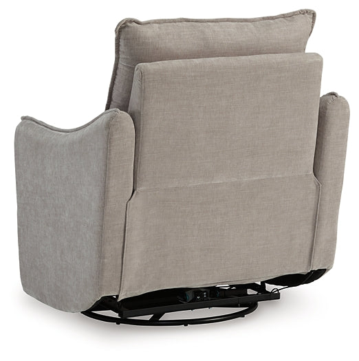 McBurg Swivel Power Recliner