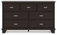 Covetown Full Panel Bed with Dresser and 2 Nightstands