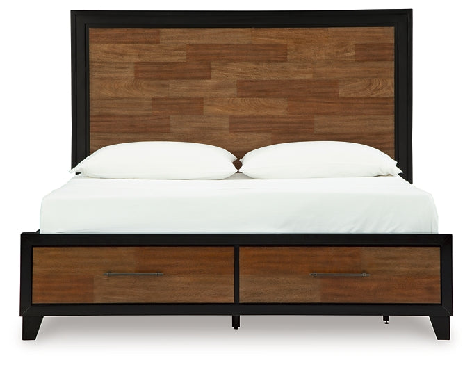 Kraeburn Queen Panel Storage Bed