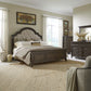 Paradise Valley - King Uph Bed, Dresser & Mirror, Chest