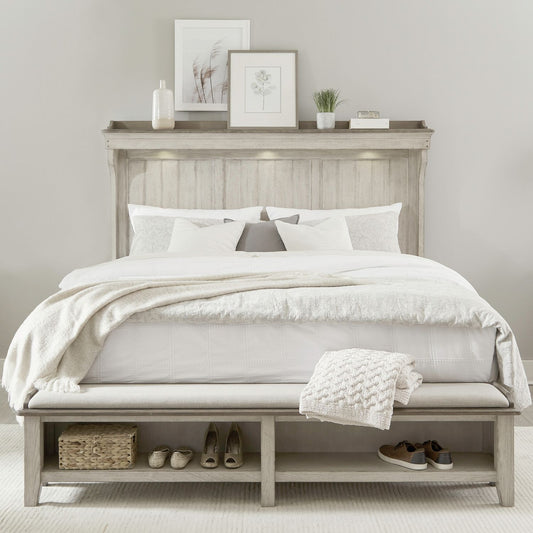 Ivy Hollow - King California Mantle Storage Bed