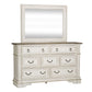 Abbey Park - King Uph Sleigh Bed, Dresser & Mirror, Chest, Night Stand