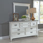 Allyson Park - King Panel Bed, Dresser & Mirror, Chest, Night Stand