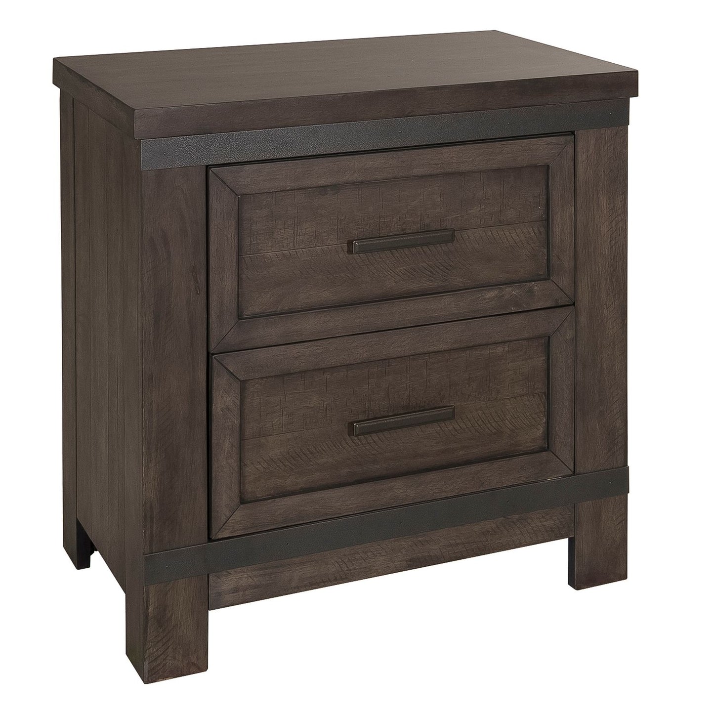 Thornwood Hills - King Panel Bed, Dresser & Mirror, Chest, Night Stand