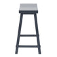 Creations - 24 Inch Sawhorse Counter Stool- Navy