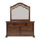 Messina Estates - King Poster Bed, Dresser & Mirror, Chest, Night Stand