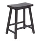 Creations - 24 Inch Sawhorse Counter Stool - Slate