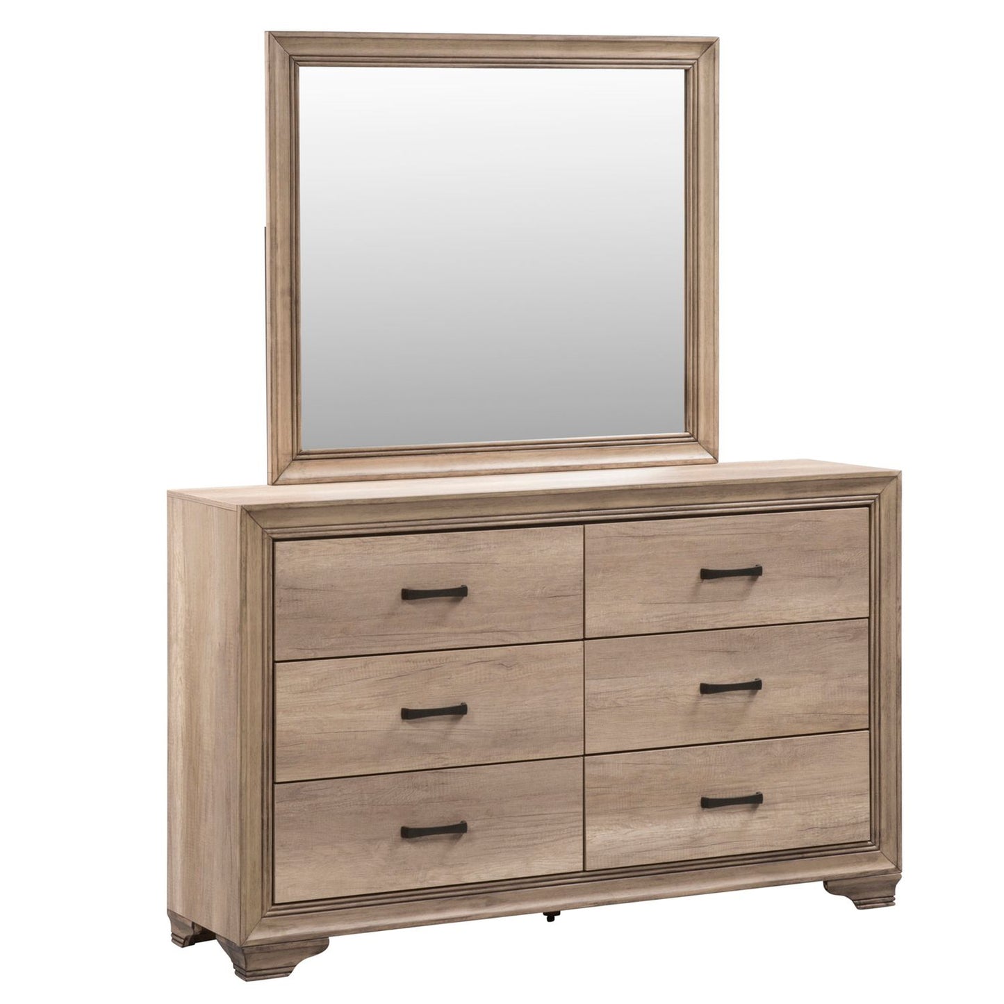 Sun Valley - Queen Uph Bed, Dresser & Mirror, Chest, Night Stand