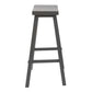 Creations - 30 Inch Sawhorse Stool- Gray