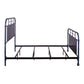 Vintage Series - Queen Metal Bed- Navy