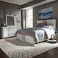 Mirage - King Panel Bed, Dresser & Mirror