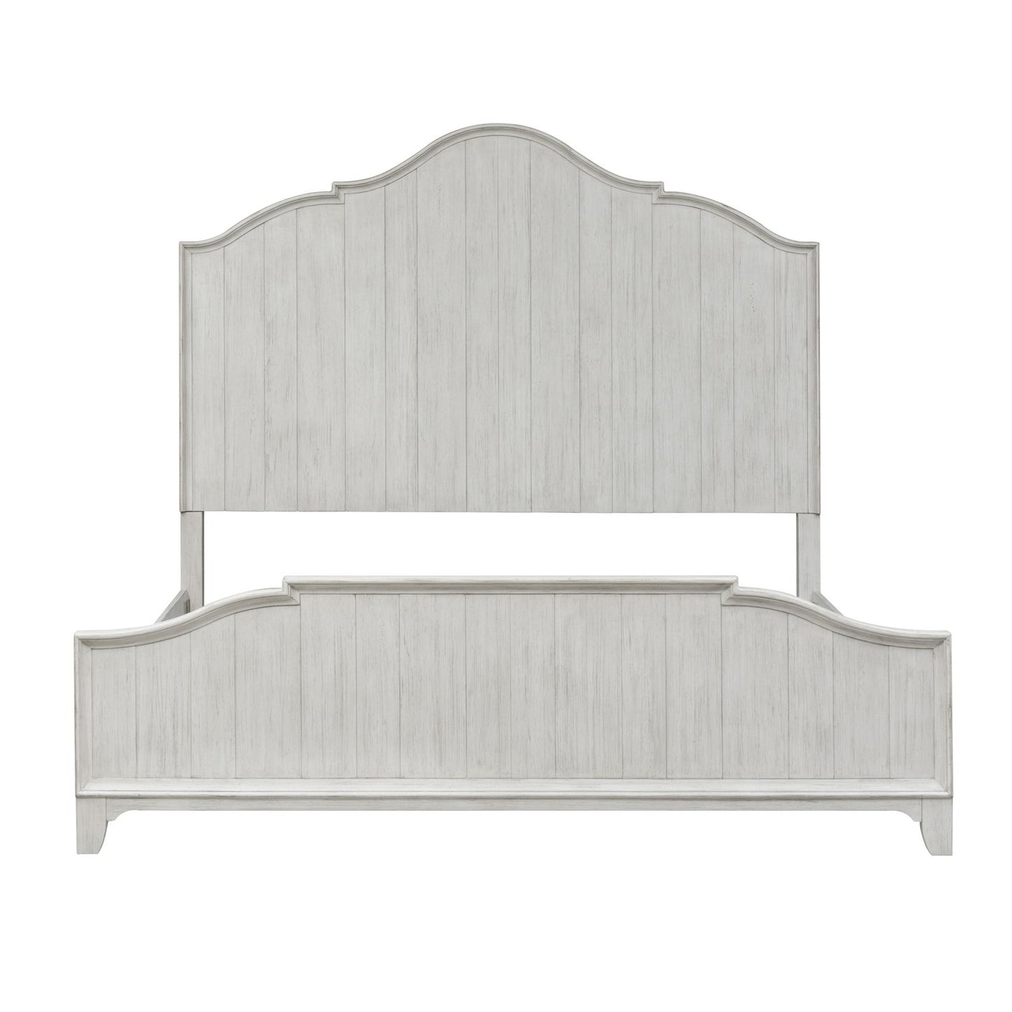 Farmhouse Reimagined - King California Panel Bed, Dresser & Mirror, Chest, Night Stand