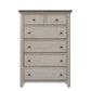 Farmhouse Reimagined - King California Panel Bed, Dresser & Mirror, Chest, Night Stand