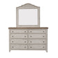 Farmhouse Reimagined - Queen Panel Bed, Dresser & Mirror, Chest, Night Stand